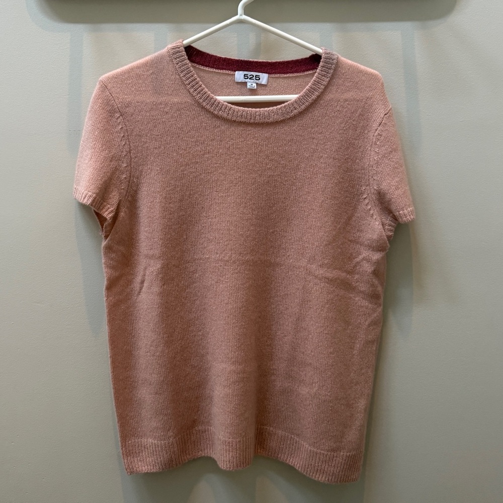 525 America Cashmere Sweater Tee M